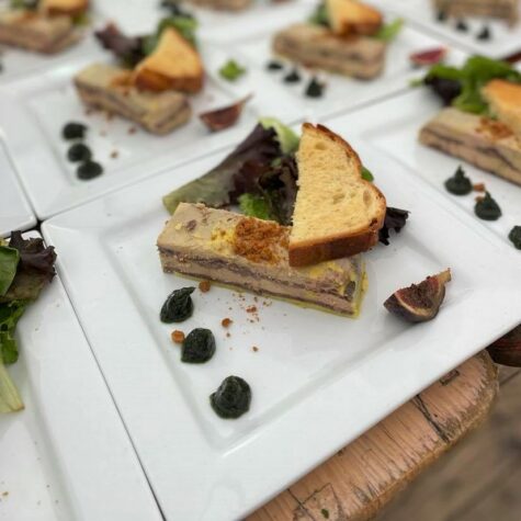 Mille feuilles de foie gras